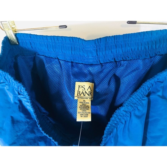 Jos A Bank Swimming Trunks Mens Sz XL Blue Swimsuit Mesh Brief Lined - Picture 10 of 10